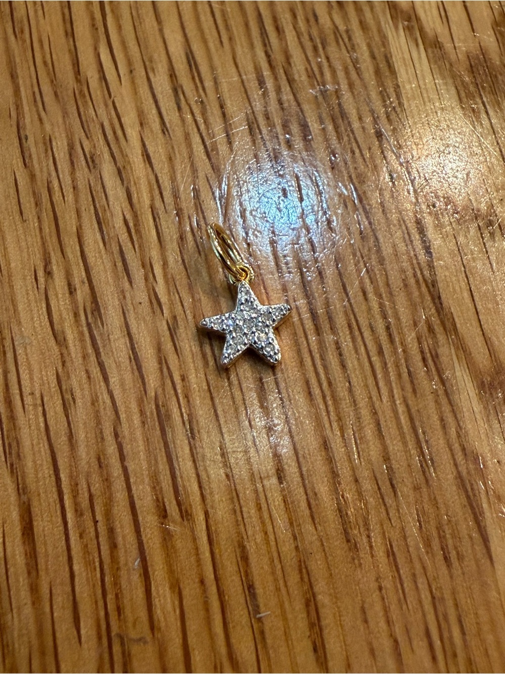 Kendra Scott Jae Star 18K Gold Vermeil Diamond Charm Pendant